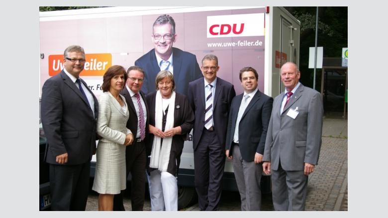„Starker Mittelstand. Starke Wirtschaft. Starkes Havelland. Starke Stimmen für das Havelland.“ „Starker Mittelstand. Starke Wirtschaft. Starkes Havelland. Starke Stimmen für das Havelland.“